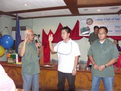 Newly inducted Rotarian (WinCE).JPG